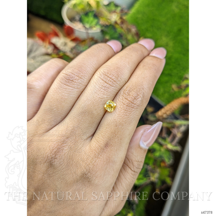 1.10 Ct. Yellow Sapphire from Ceylon (Sri Lanka)