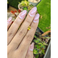 1.17 Ct. Yellow Sapphire from Ceylon (Sri Lanka) Life Style