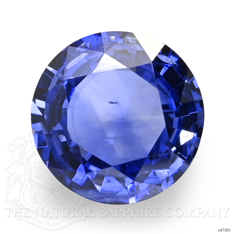 0.63 Ct. Blue Sapphire from Ceylon (Sri Lanka)