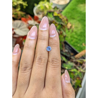 1.00 Ct. Blue Sapphire from Ceylon (Sri Lanka) Life Style