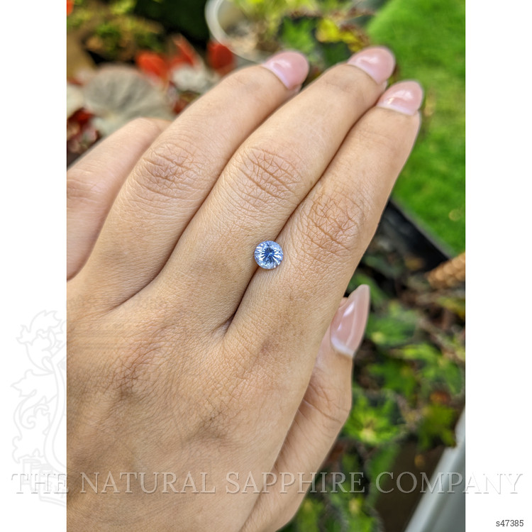 0.80 Ct. Blue Sapphire from Ceylon (Sri Lanka)