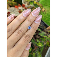 0.80 Ct. Blue Sapphire from Ceylon (Sri Lanka) Life Style