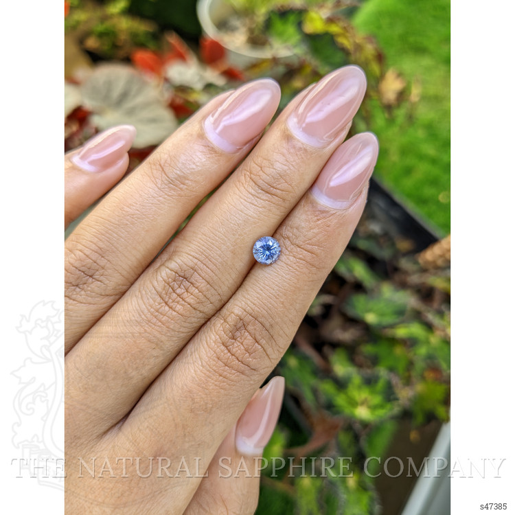 0.80 Ct. Blue Sapphire from Ceylon (Sri Lanka)