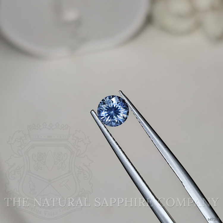0.80 Ct. Blue Sapphire from Ceylon (Sri Lanka)