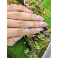 0.60 Ct. Blue Sapphire from Ceylon (Sri Lanka) Life Style