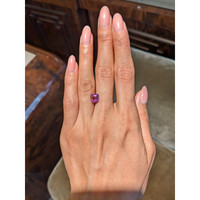 2.01 Ct. Pink Sapphire from Madagascar Life Style