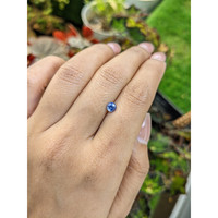 0.53 Ct. Blue Sapphire from Ceylon (Sri Lanka) Life Style