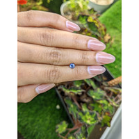 0.53 Ct. Blue Sapphire from Ceylon (Sri Lanka) Life Style