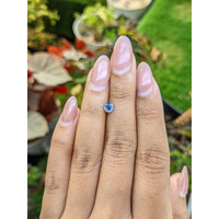 0.70 Ct. Blue Sapphire from Ceylon (Sri Lanka) Life Style