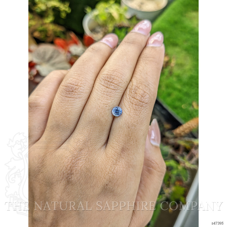 0.70 Ct. Blue Sapphire from Ceylon (Sri Lanka)