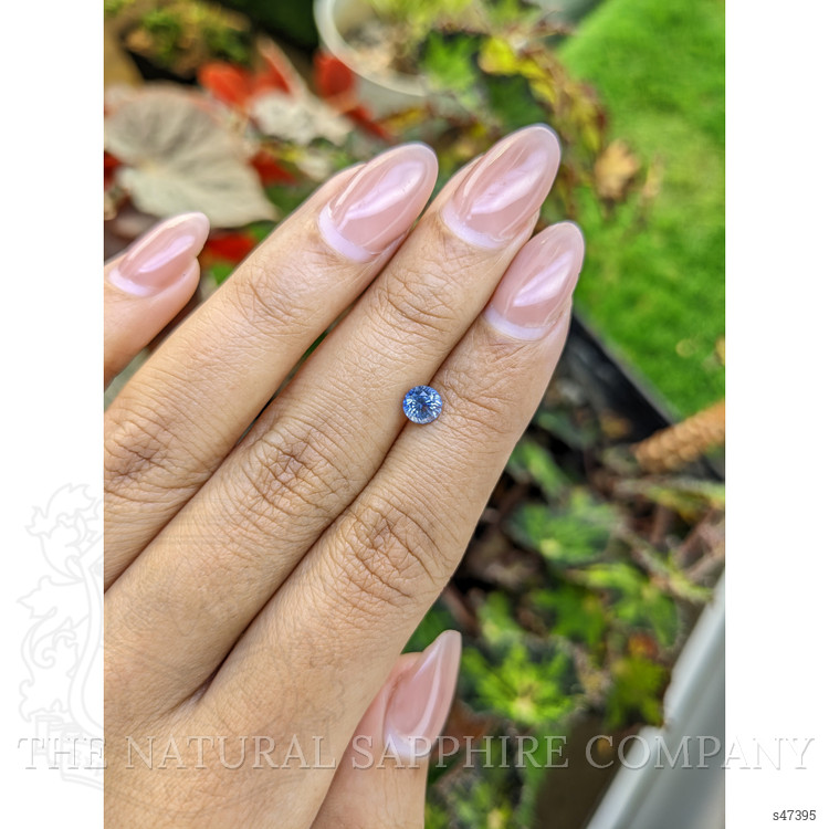 0.70 Ct. Blue Sapphire from Ceylon (Sri Lanka)