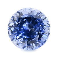 0.61 Ct.Tw. Round Sapphire