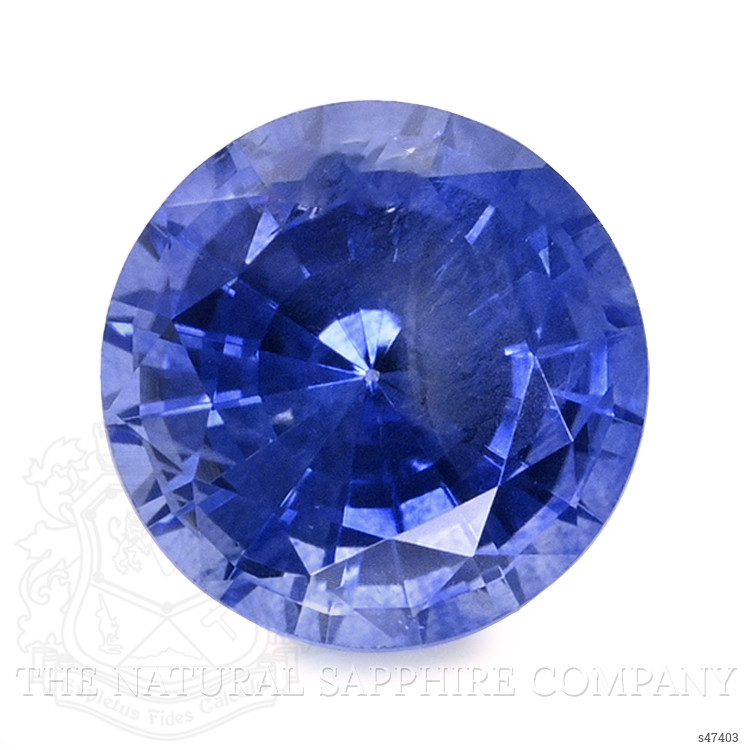 0.48 Ct. Blue Sapphire from Ceylon (Sri Lanka)