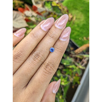 0.45 Ct. Blue Sapphire from Ceylon (Sri Lanka) Life Style