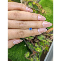 0.45 Ct. Blue Sapphire from Ceylon (Sri Lanka) Life Style