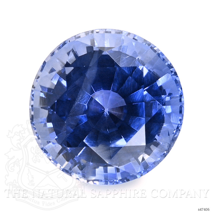 0.55 Ct. Blue Sapphire from Ceylon (Sri Lanka)