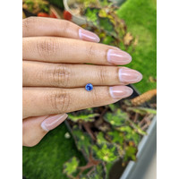0.55 Ct. Blue Sapphire from Ceylon (Sri Lanka) Life Style