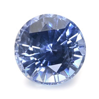 0.53 Ct.Tw. Round Sapphire