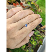 0.53 Ct. Blue Sapphire from Ceylon (Sri Lanka) Life Style