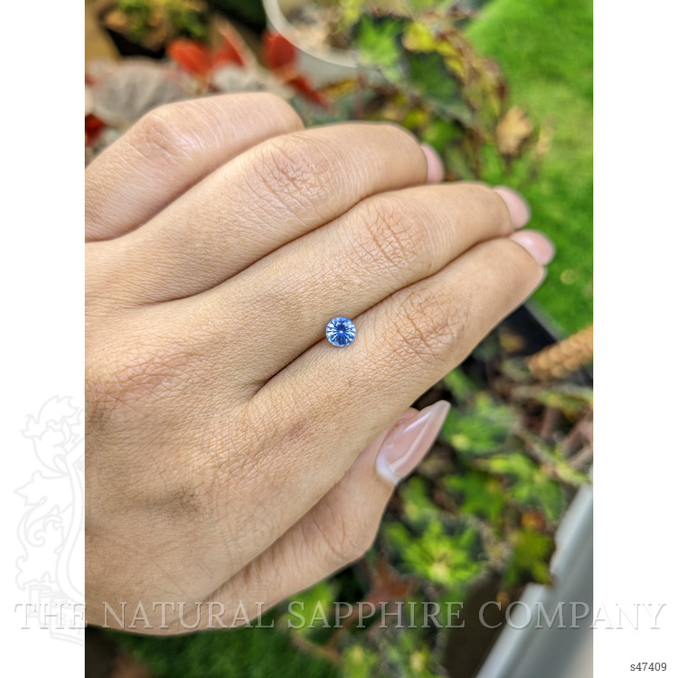 0.53 Ct. Blue Sapphire from Ceylon (Sri Lanka)
