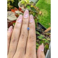 0.53 Ct. Blue Sapphire from Ceylon (Sri Lanka) Life Style