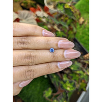 0.53 Ct. Blue Sapphire from Ceylon (Sri Lanka) Life Style