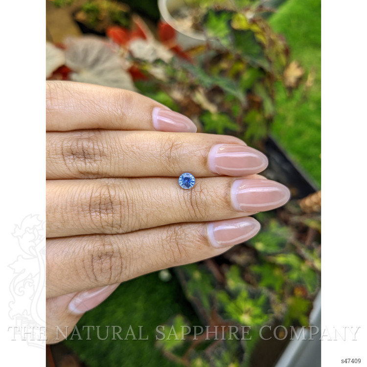 0.53 Ct. Blue Sapphire from Ceylon (Sri Lanka)