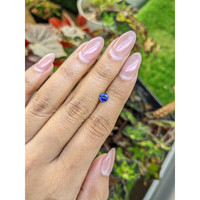 0.55 Ct. Blue Sapphire from Ceylon (Sri Lanka) Life Style