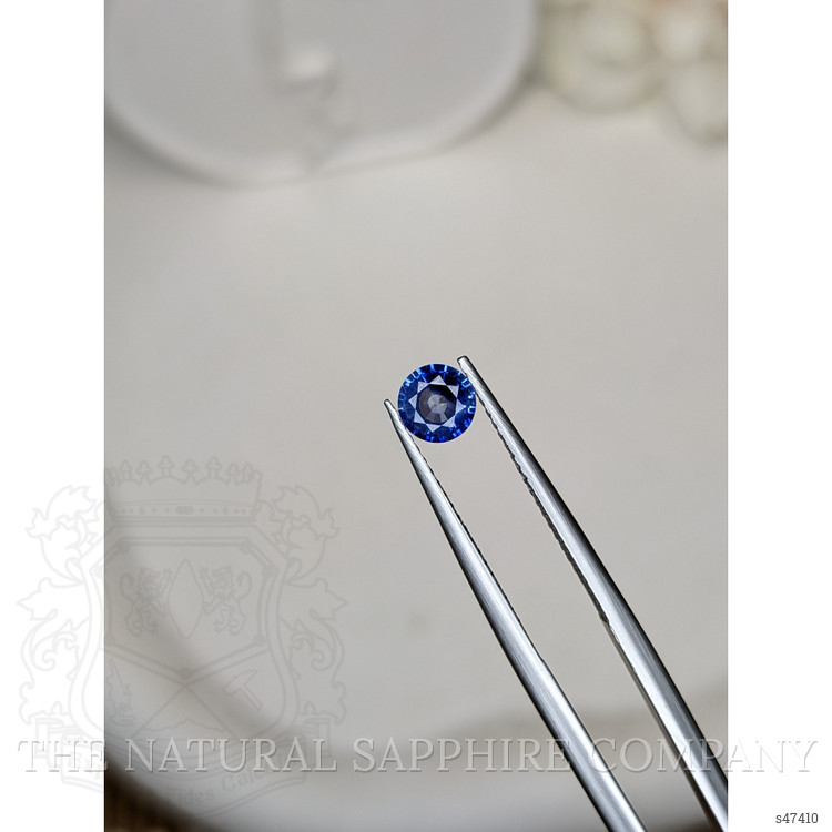 0.55 Ct. Blue Sapphire from Ceylon (Sri Lanka)