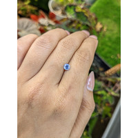 0.60 Ct. Blue Sapphire from Ceylon (Sri Lanka) Life Style