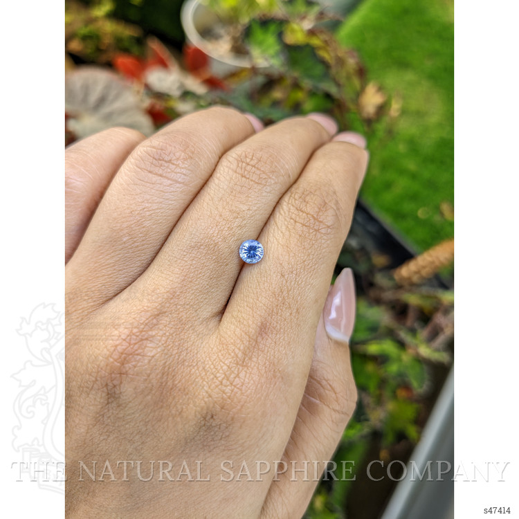 0.60 Ct. Blue Sapphire from Ceylon (Sri Lanka)