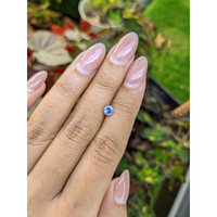0.60 Ct. Blue Sapphire from Ceylon (Sri Lanka) Life Style