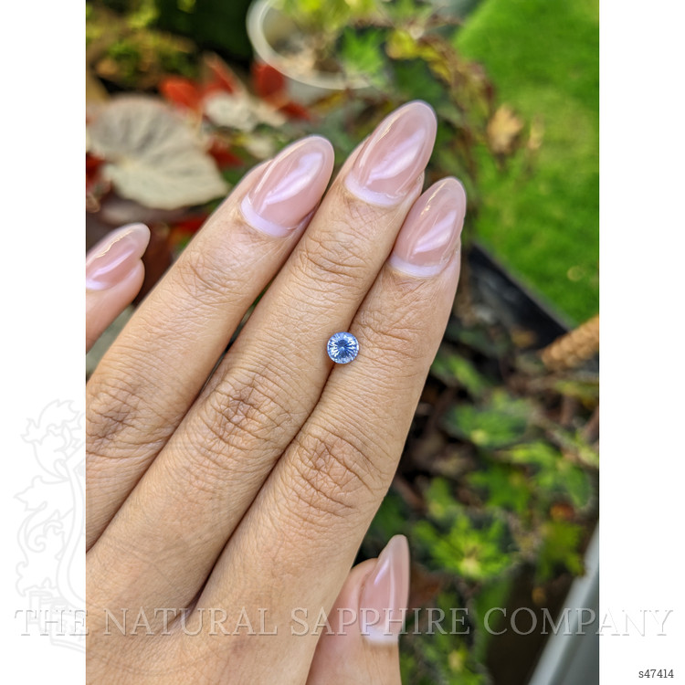 0.60 Ct. Blue Sapphire from Ceylon (Sri Lanka)