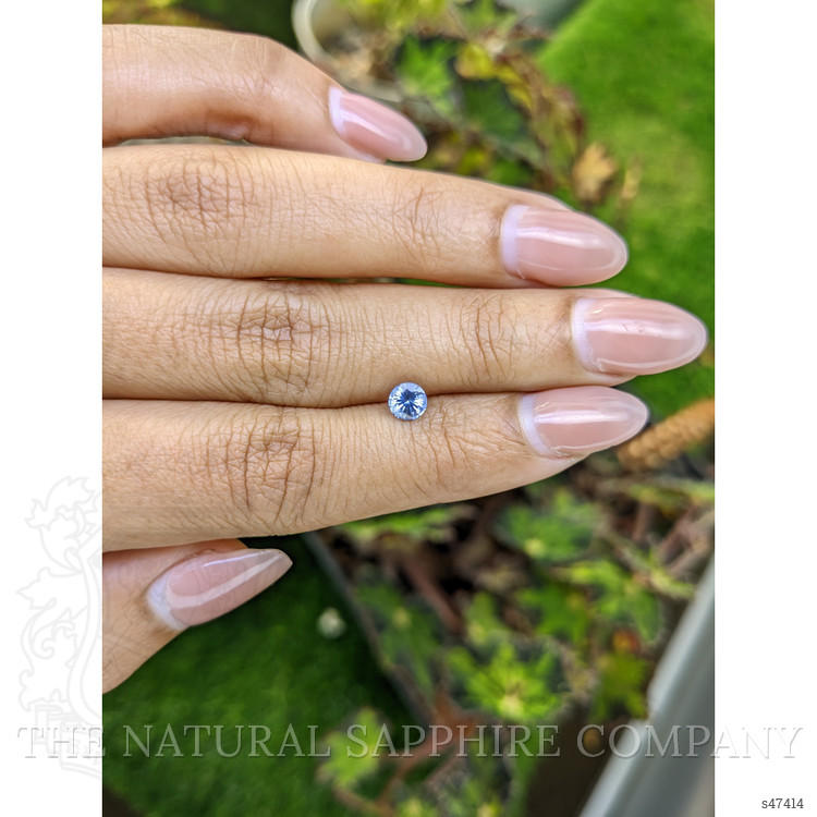 0.60 Ct. Blue Sapphire from Ceylon (Sri Lanka)
