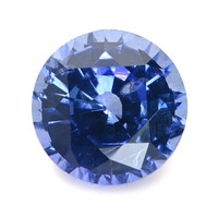0.52 Ct.Tw. Round Sapphire