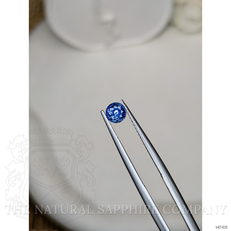 0.52 Ct. Blue Sapphire from Ceylon (Sri Lanka)