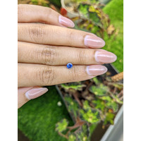 0.45 Ct. Blue Sapphire from Ceylon (Sri Lanka) Life Style