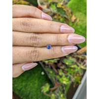 0.48 Ct. Blue Sapphire from Ceylon (Sri Lanka) Life Style