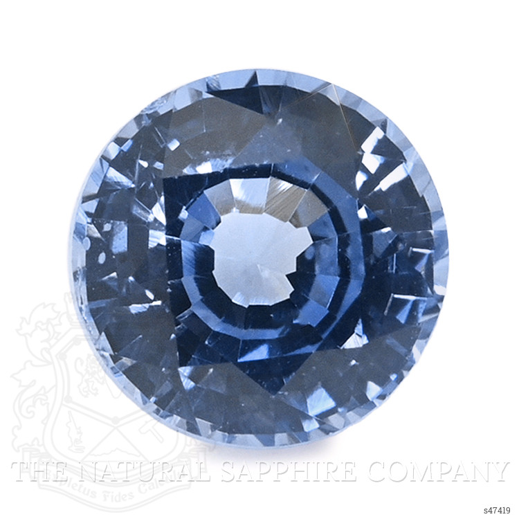 0.55 Ct. Blue Sapphire from Ceylon (Sri Lanka)