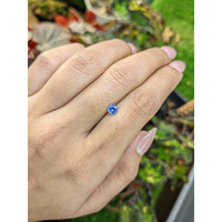 0.41 Ct. Blue Sapphire from Ceylon (Sri Lanka) Life Style