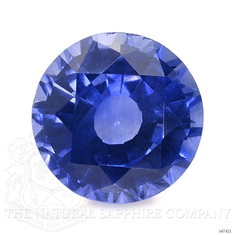 0.45 Ct. Blue Sapphire from Ceylon (Sri Lanka)
