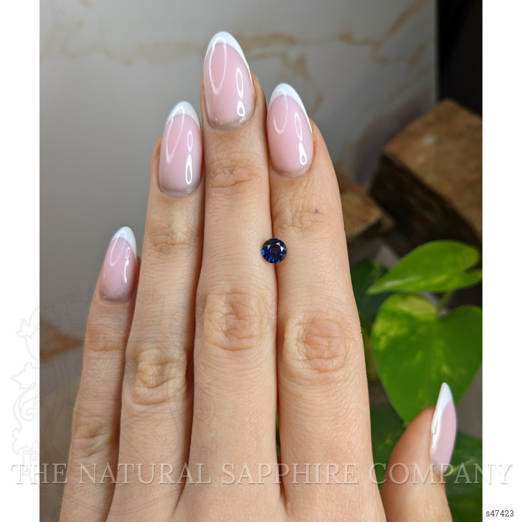 0.83 Ct. Blue Sapphire from Thailand