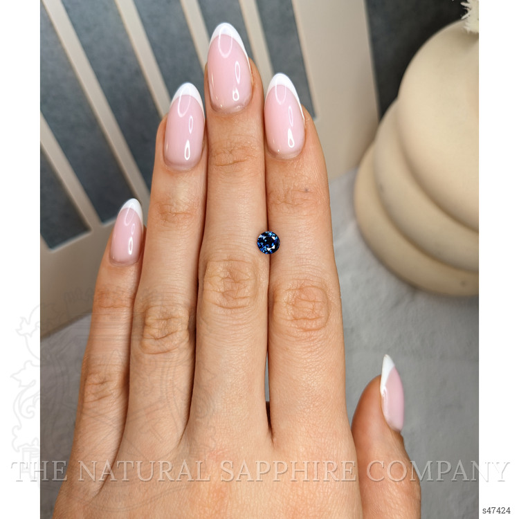 0.84 Ct. Blue Sapphire from Thailand