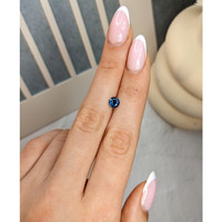 0.84 Ct. Blue Sapphire from Thailand Life Style