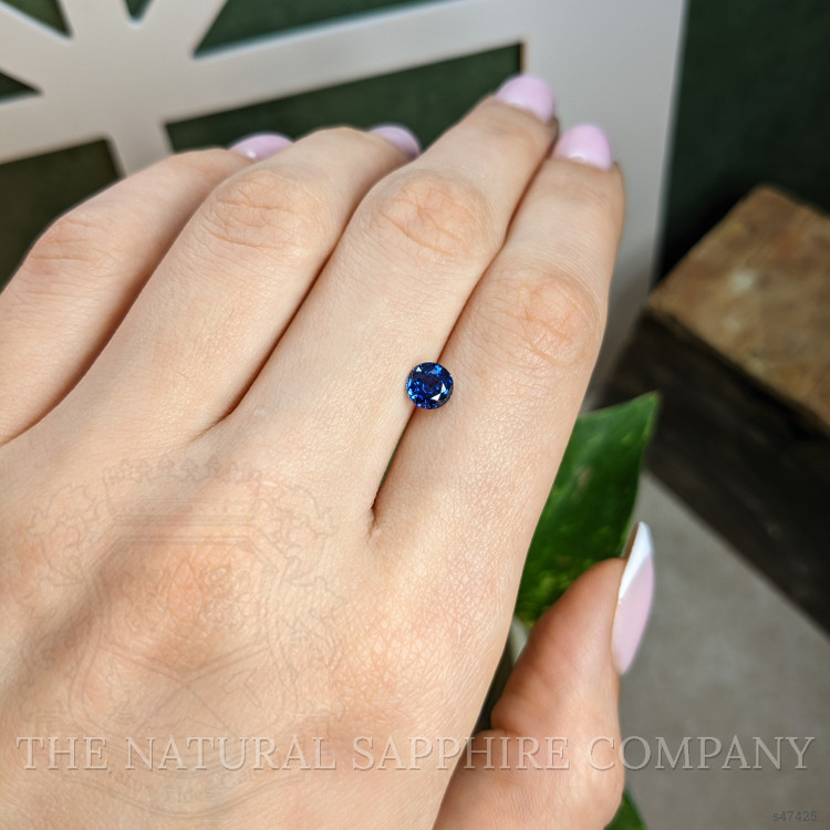 0.94 Ct. Blue Sapphire from Thailand