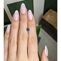 0.94 Ct. Blue Sapphire from Thailand Life Style