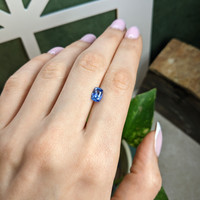 1.45 Ct. Blue Sapphire from Ceylon (Sri Lanka) Life Style