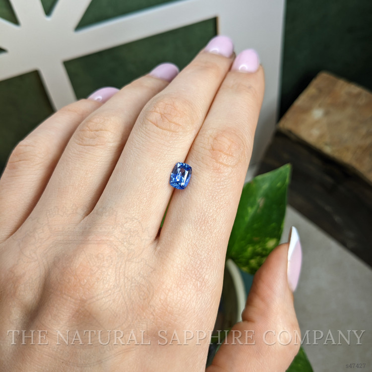 1.45 Ct. Blue Sapphire from Ceylon (Sri Lanka)