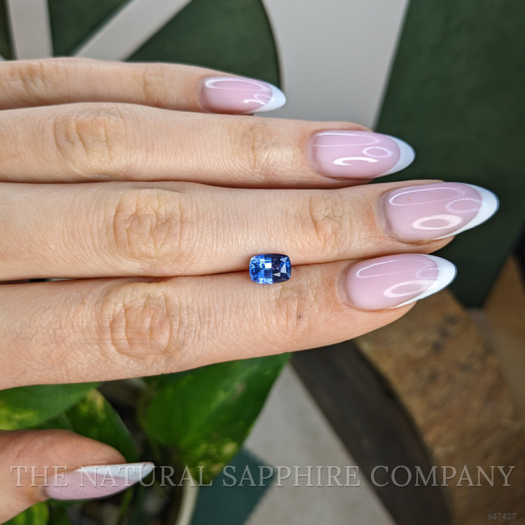 1.45 Ct. Blue Sapphire from Ceylon (Sri Lanka)