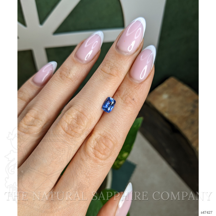 1.45 Ct. Blue Sapphire from Ceylon (Sri Lanka)